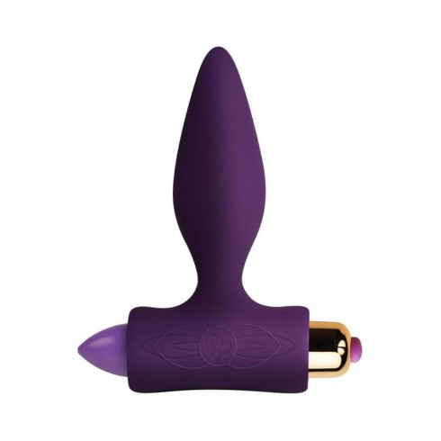 dop, Dop Anal Cu Vibratii Petite Sensations, Mov, 8 Cm, pasiune.ro