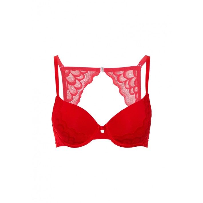 Sutien Cu Push-up Daring Intimates Racerback Rosu 6