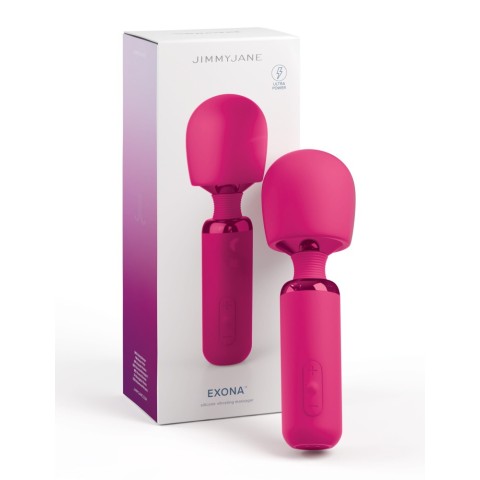 Magic Wand, Vibrator Bagheta Exona, Fuchsia, 18 Cm, pasiune.ro