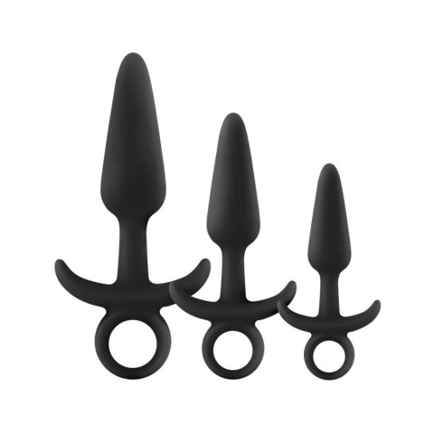 Vibratoare Seturi, Set 3 Dopuri Anale Renegade Mens Tool Kit, pasiune.ro