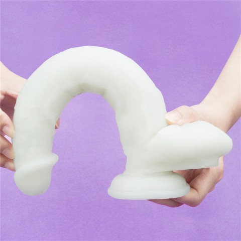 Pagina 7 - Dildouri Clasice, Dildo Fosforescent Lumino Play, Alb, 26 Cm, pasiune.ro
