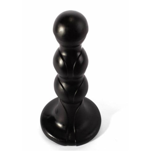 x-men, Dop Anal Extra Girthy V, Negru, 25 Cm, pasiune.ro