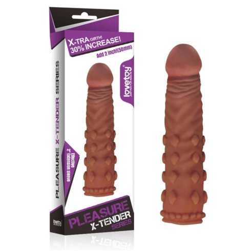manson, Extensie/manson Penis Pleasure X-tender, +5 Cm, pasiune.ro