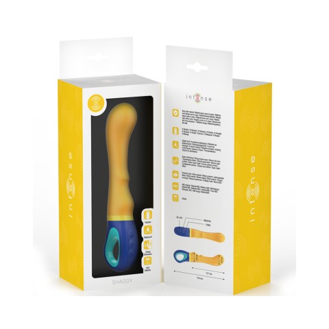 Intense, Vibrator G-spot Shaggy Intense Galben , pasiune.ro