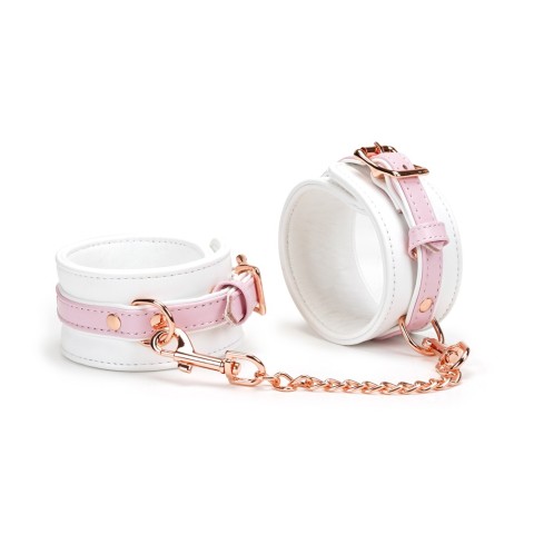 LIEBE SEELE, Catuse Pentru Glezne White & Pink Fairy Goat Leather, pasiune.ro