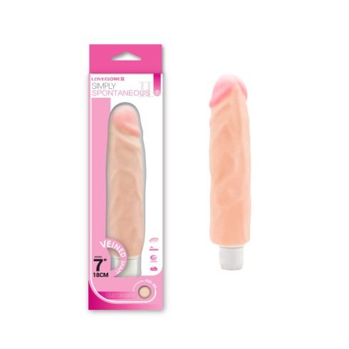 vibrator, Vibrator Realistic Simply Spontaneous, Natural, 18 Cm, pasiune.ro