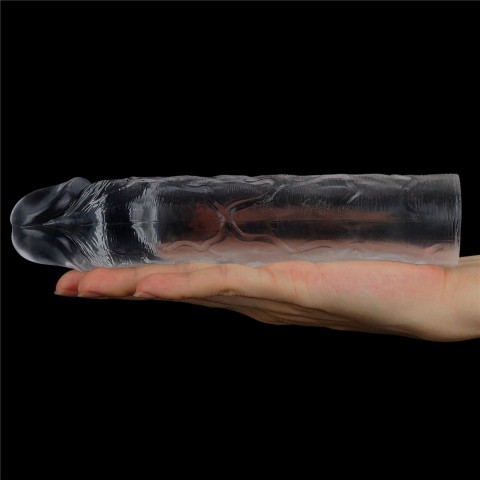 Mansoane penis, Manson Penis Flawless Clear Penis Sleeve, Transparent,+5 Cm, pasiune.ro