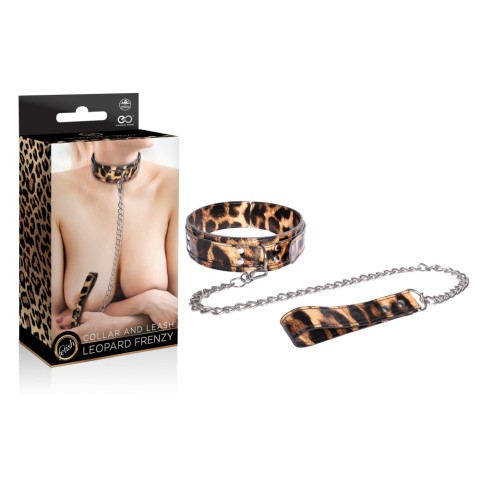 Pagina 3 - Diverse Accesorii, Zgarda Si Lesa Leopard Frenzy, pasiune.ro