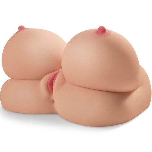 pudra, Masturbator 2-in-1 Cu Functie Audio Talk Interactive Titty Fuck-her, pasiune.ro