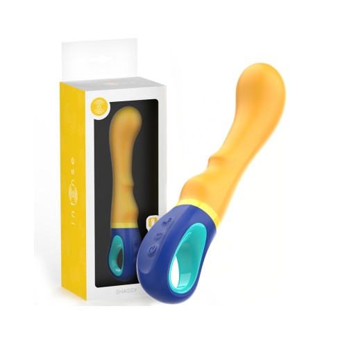 vibrator, Vibrator G-spot Shaggy Intense Galben , pasiune.ro