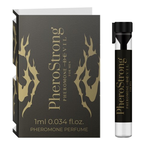 PheroStrong, Parfum Cu Feromoni Pherostrong Devil For Men, 1 Ml, pasiune.ro