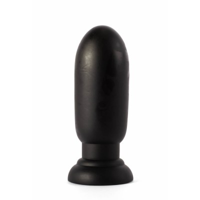 Dop Anal Extra Girthy, Negru, 20 Cm