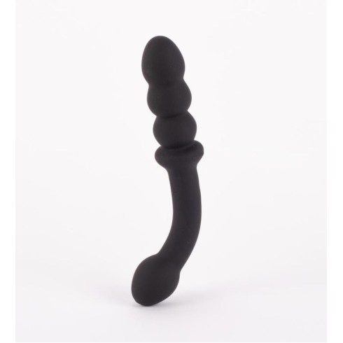 x-men, Dop Anal Cu Vibratii Dual-motor, Negru, 20 Cm, pasiune.ro