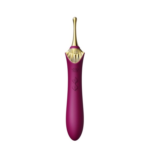 LeFrivole, Vibrator Zalo Bess Violet 22 Cm, pasiune.ro