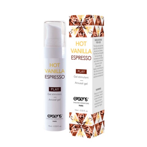 Exsens, Gel Stimulant Si Racoritor Cu Aroma Vanilie Si Espresso, 15 Ml, pasiune.ro