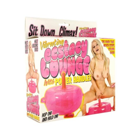 Gonflabile, Scaun Vibrator Ecstasy, Roz, pasiune.ro