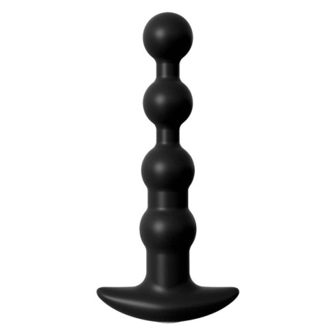 Bile Anale Cu Vibratii Rechargeable Anal Beads, Negru, 17 Cm