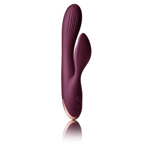 Rocks-Off, Vibrator Rabbit Climaximum Lyanna, Burgundy, 25 Cm, pasiune.ro