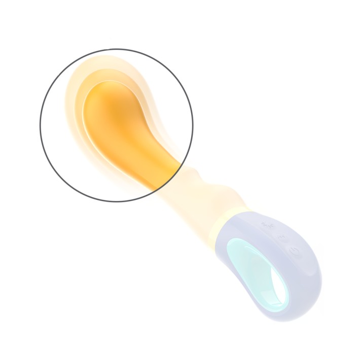 Vibrator G-spot Shaggy Intense Galben  3