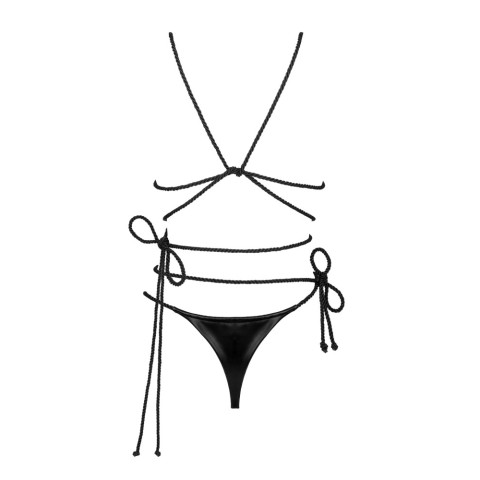 Seturi Si Compleuri, Set Lenjerie Sexy Cordellis, Negru, Marime Universala, pasiune.ro