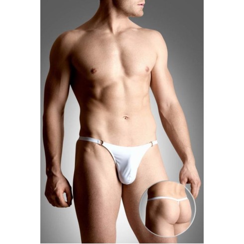 white, Mens Thongs 4487 - White Sl, pasiune.ro