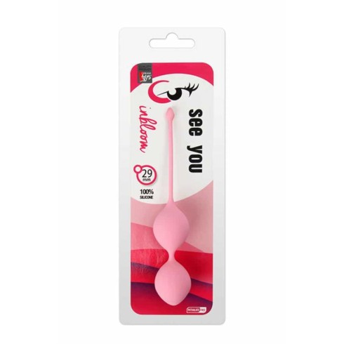 bile, See You In Bloom Duo Balls 29 Mm Pink, pasiune.ro