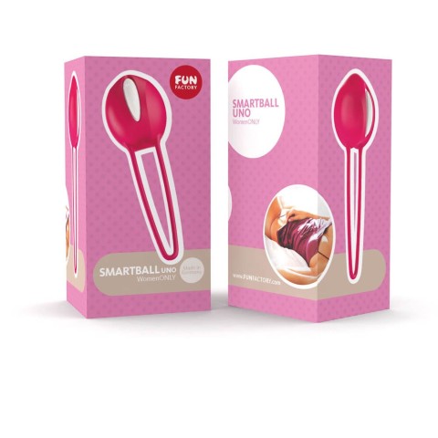 Fun Factory, Bila Vaginala Kegel Smartball Uno, Rosu, pasiune.ro