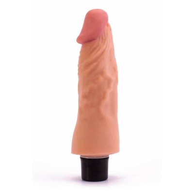 Vibrator Real Softee, Natural, 18 Cm