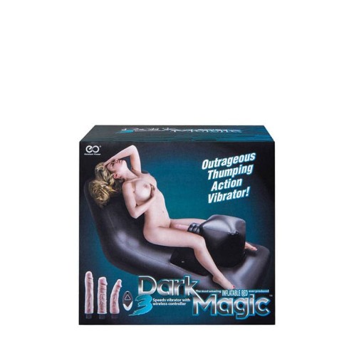 Masina De Sex DARK MAGIC Gonflabila Rosu-Negru