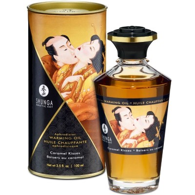 Ulei Afrodiziac Cu Efect De Caldura Caramel Kisses, 100 Ml