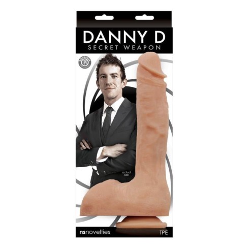 dildo, Dildo Clasic Danny Ds Secret Weapon, Natural, 28.5 Cm, pasiune.ro