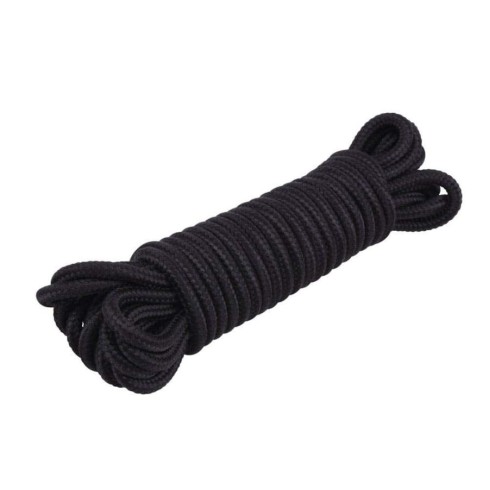 Sfoara Matase Pentru Bondage, Negru, 10 m