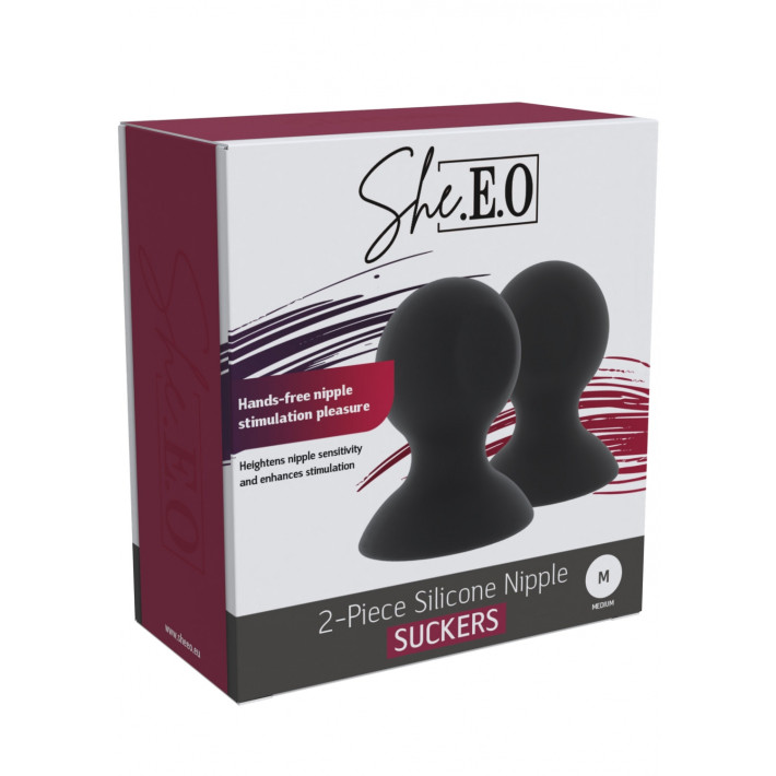 Ventuze Din Silicon Pentru Sfarcuri She.e.o, M 6