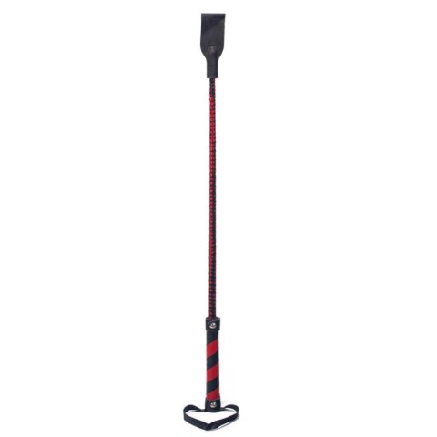 Bice si cravase sex, Cravasa Din Piele, Negru + Rosu, 66 Cm, pasiune.ro