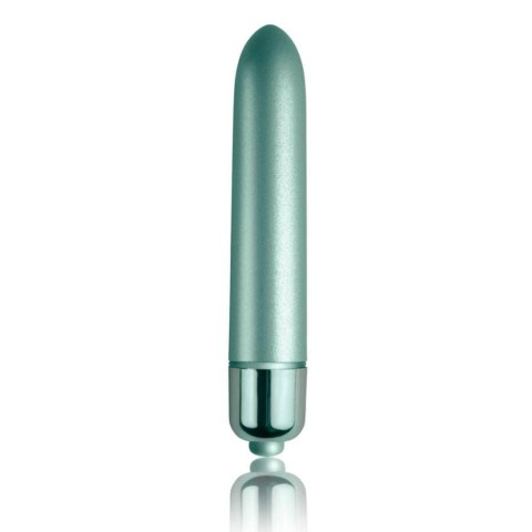 Vibratoare Oua Si Gloante, Glont Vibrator Touch Of Velvet, Aqua Lily, 10 Cm, pasiune.ro