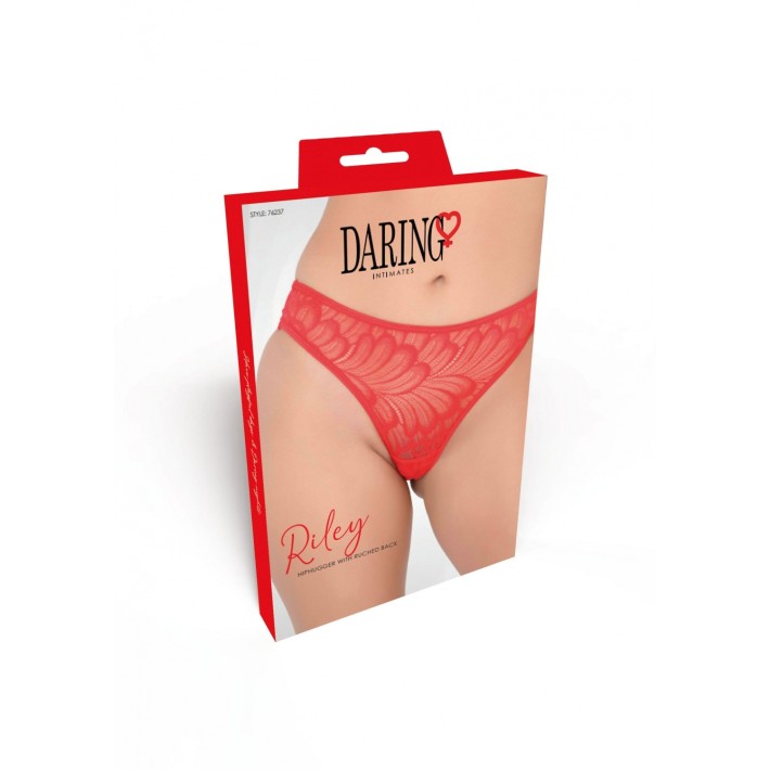 Chilot Daring Intimate Din Dantela Rosu 8