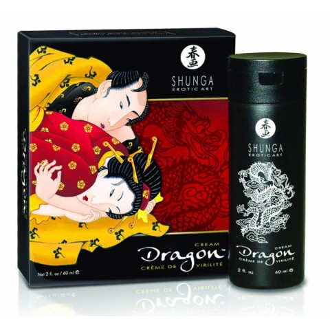 Shunga, Crema Stimulanta Pentru Virilitate Dragon, 60 Ml, pasiune.ro