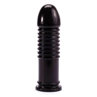 Dildo Anal King-sized Anal Bumper, Negru, 22.5 Cm