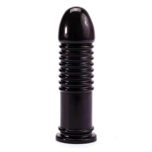 Dildo Anal King-sized Anal Bumper, Negru, 22.5 Cm