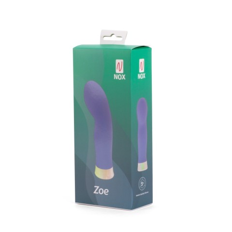 Nox, Mini Vibrator Zoe, Lila, 13 Cm, pasiune.ro