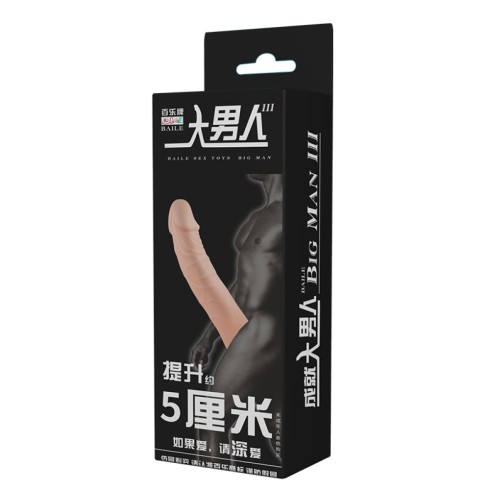 manson, Manson Pentru Penis Baile Big Man Iii - I, Natural, +5 Cm, pasiune.ro