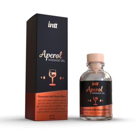 Uleiuri masaj si creme, Gel Stimulant Cu Efect Incalzire Si Aroma Aperol, 30 Ml, pasiune.ro