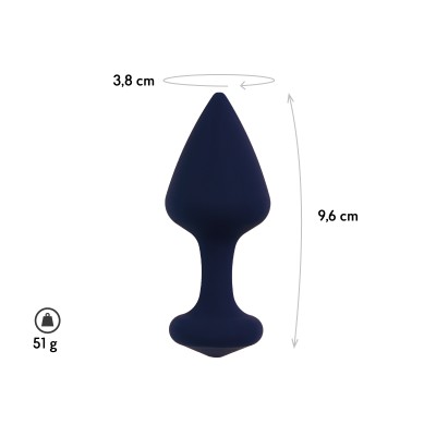 Plug Anal Exo Pacific Blue L