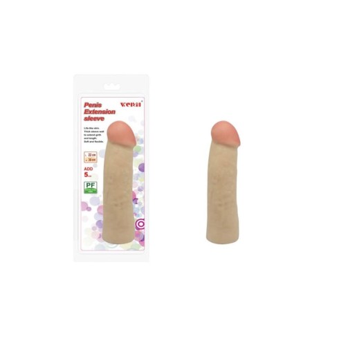 Extensie/manson Penis Extension Sleeve No. 1, Natural, 21.5 Cm