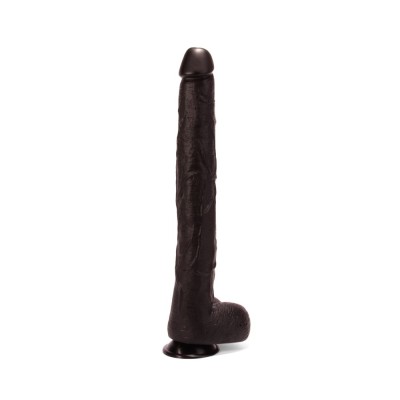 Dildo Clasic Xxl, Negru, 43 Cm