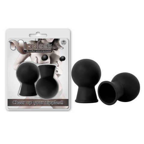 Nipple Covers, Ventuze Pentru Sfarcuri, Negru, 2 Buc., pasiune.ro