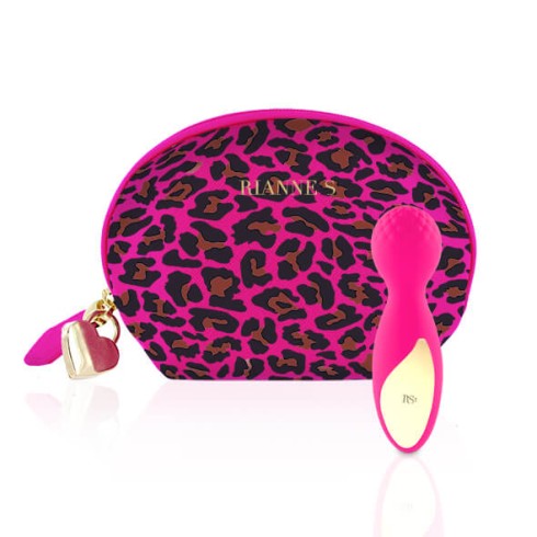 body, Vibrator Mini Lovely Leopard Rs Wand Roz, pasiune.ro