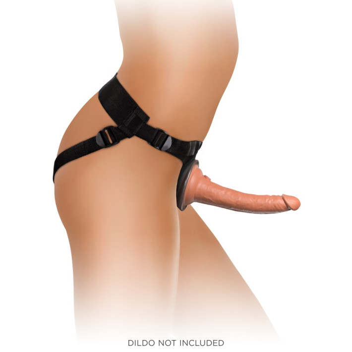 Beginner's Body Dock Strap-on Harness Black/ Black 12