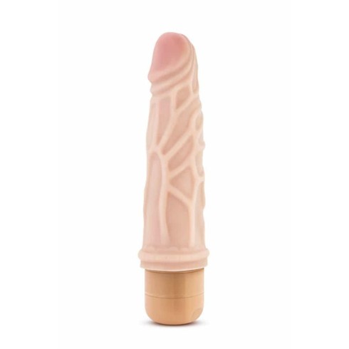 vibrator, Vibrator Realistic Mr. Skin Cock Vibe 3, Natural, 18 Cm, pasiune.ro