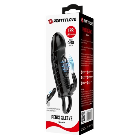 Pagina 3 - Mansoane Penis, Manson / Extensie Cu Vibratii Pentru Penis Sloane, Negru, +2.5 Cm, pasiune.ro